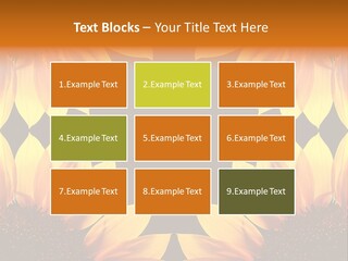 Leisure Pastel Bouquet PowerPoint Template