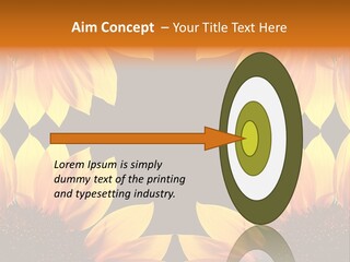 Leisure Pastel Bouquet PowerPoint Template