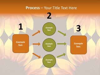 Leisure Pastel Bouquet PowerPoint Template