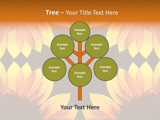 Leisure Pastel Bouquet PowerPoint Template