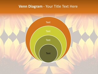 Leisure Pastel Bouquet PowerPoint Template