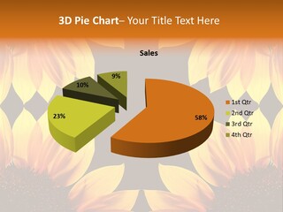Leisure Pastel Bouquet PowerPoint Template