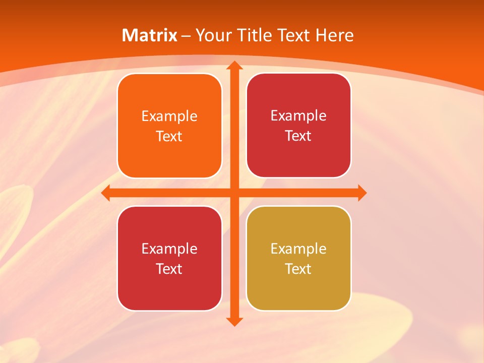 Daisy Spring Abstract PowerPoint Template