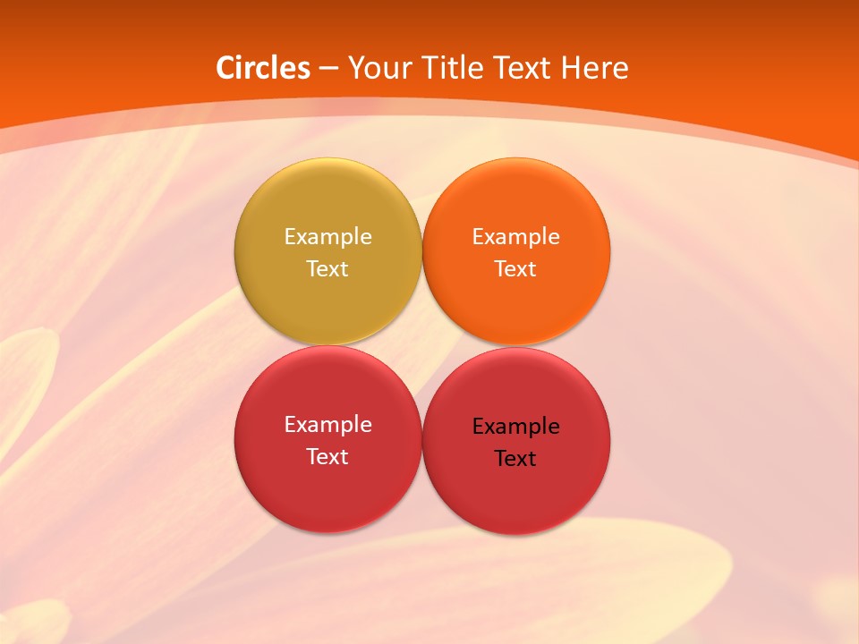 Daisy Spring Abstract PowerPoint Template