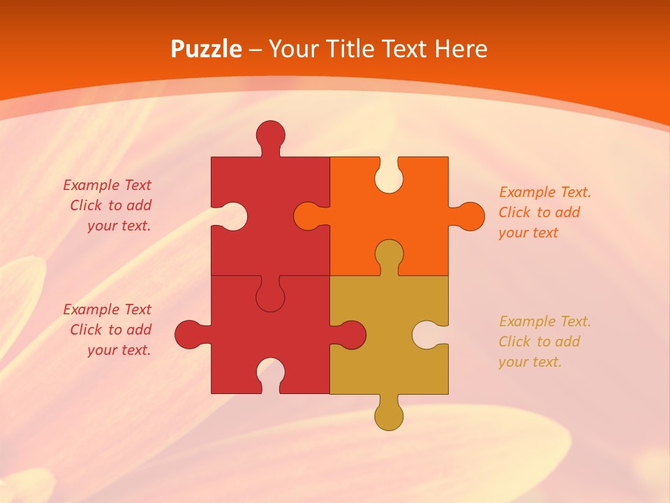 Daisy Spring Abstract PowerPoint Template