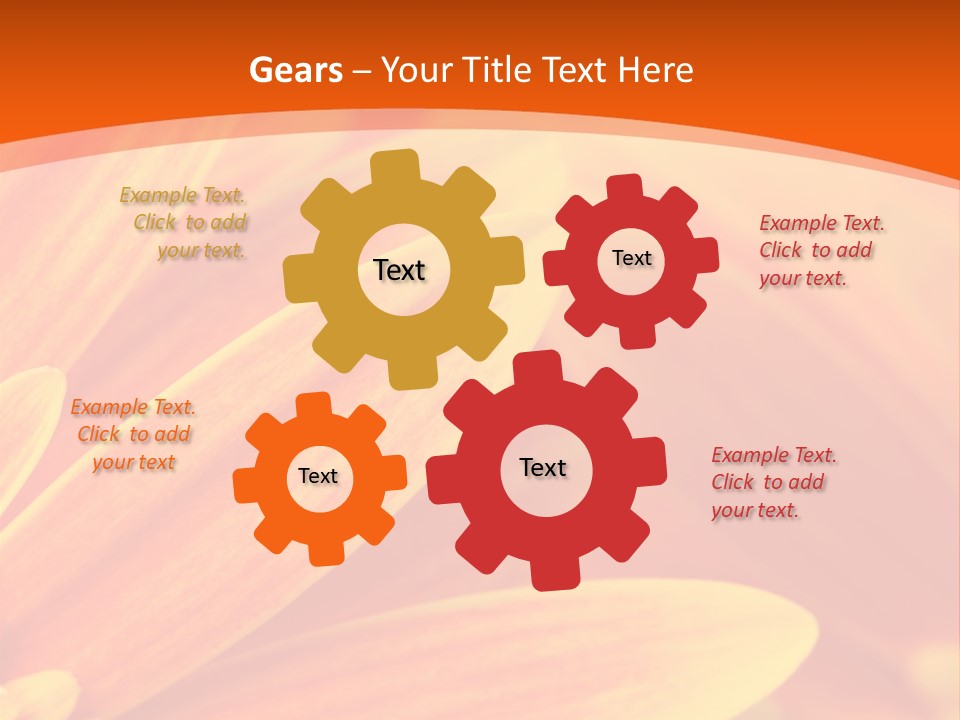 Daisy Spring Abstract PowerPoint Template