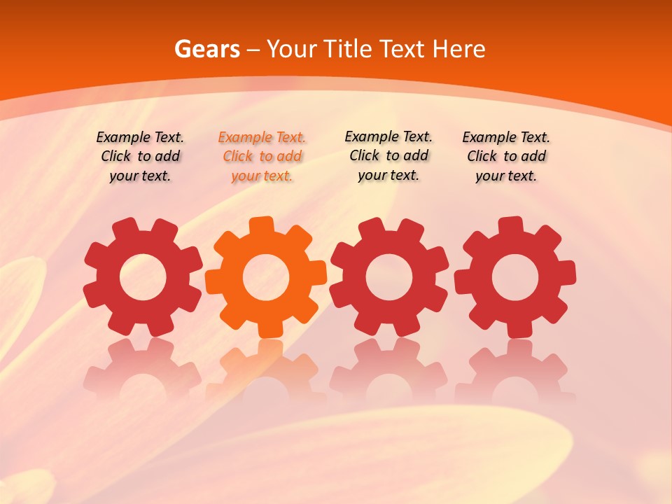 Daisy Spring Abstract PowerPoint Template