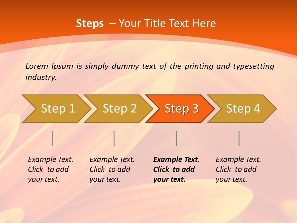 Daisy Spring Abstract PowerPoint Template