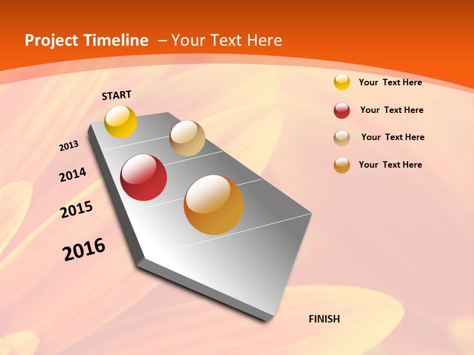 Daisy Spring Abstract PowerPoint Template
