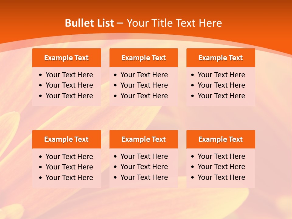 Daisy Spring Abstract PowerPoint Template