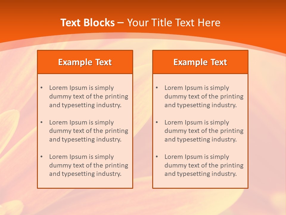 Daisy Spring Abstract PowerPoint Template