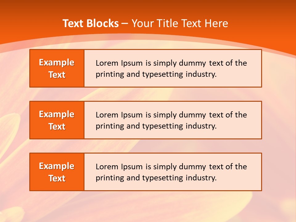 Daisy Spring Abstract PowerPoint Template