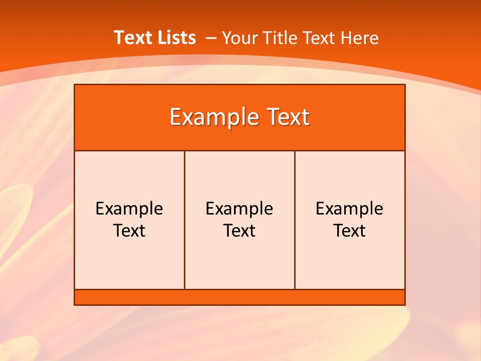 Daisy Spring Abstract PowerPoint Template