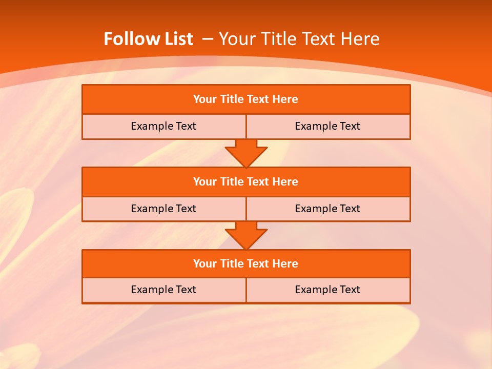 Daisy Spring Abstract PowerPoint Template