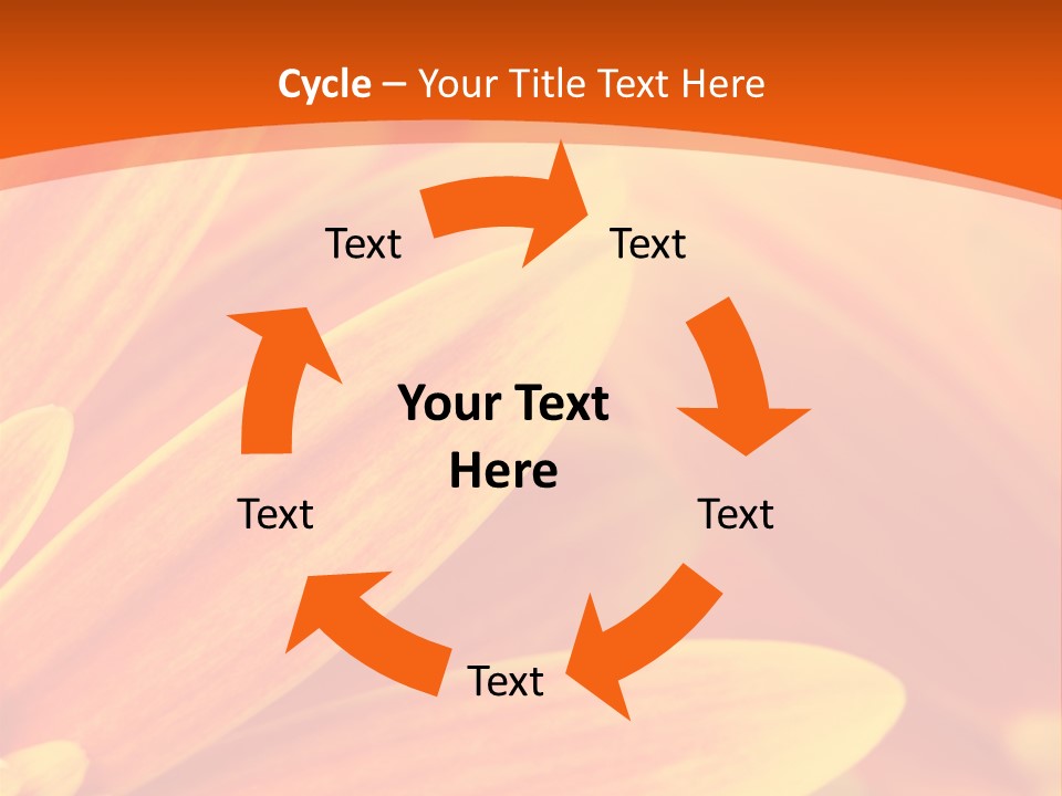 Daisy Spring Abstract PowerPoint Template