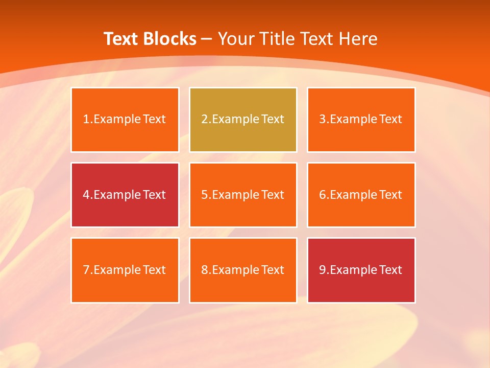 Daisy Spring Abstract PowerPoint Template