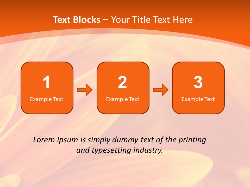 Daisy Spring Abstract PowerPoint Template