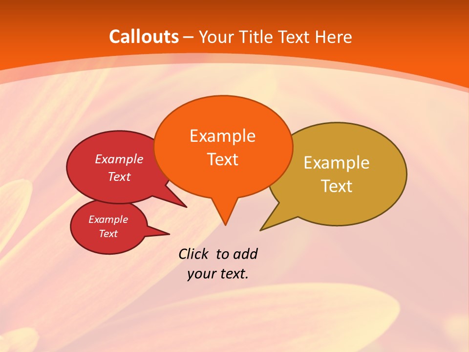Daisy Spring Abstract PowerPoint Template