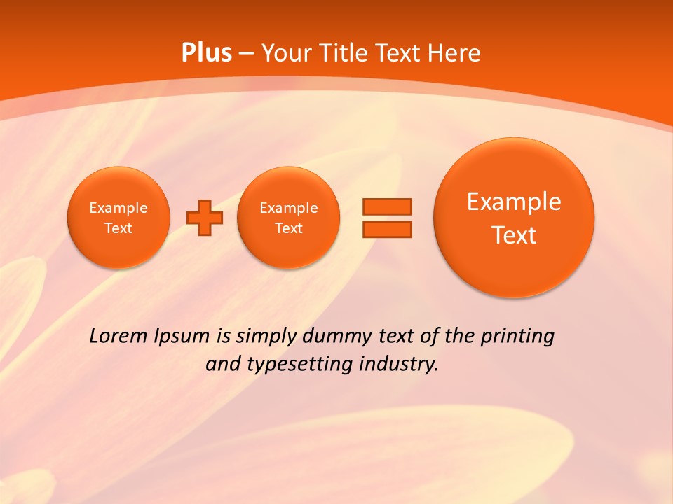 Daisy Spring Abstract PowerPoint Template