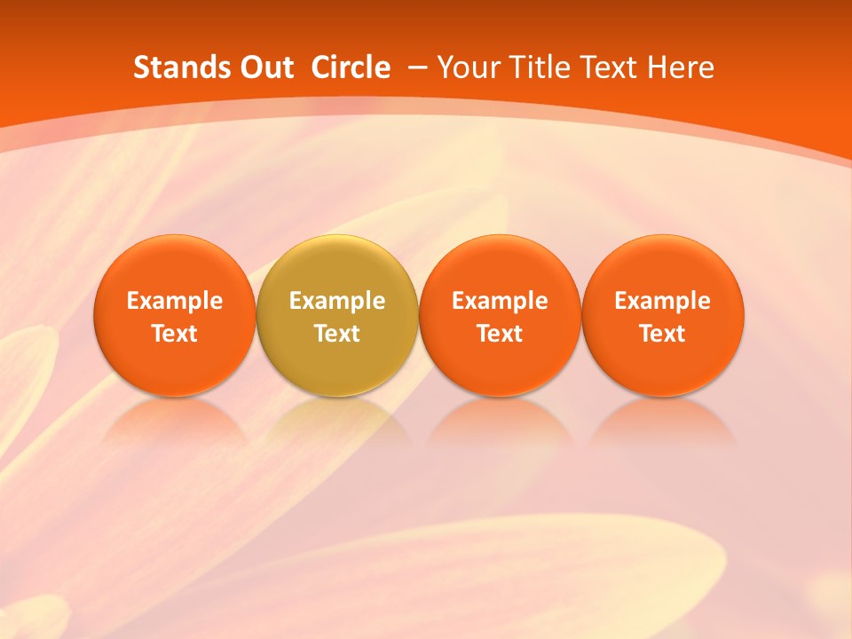 Daisy Spring Abstract PowerPoint Template