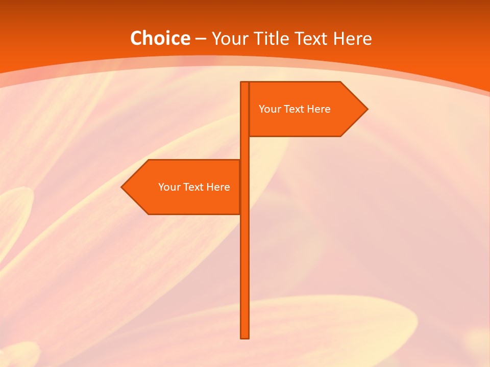 Daisy Spring Abstract PowerPoint Template