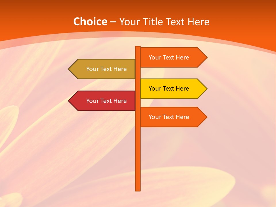 Daisy Spring Abstract PowerPoint Template