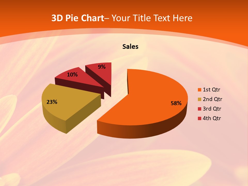 Daisy Spring Abstract PowerPoint Template