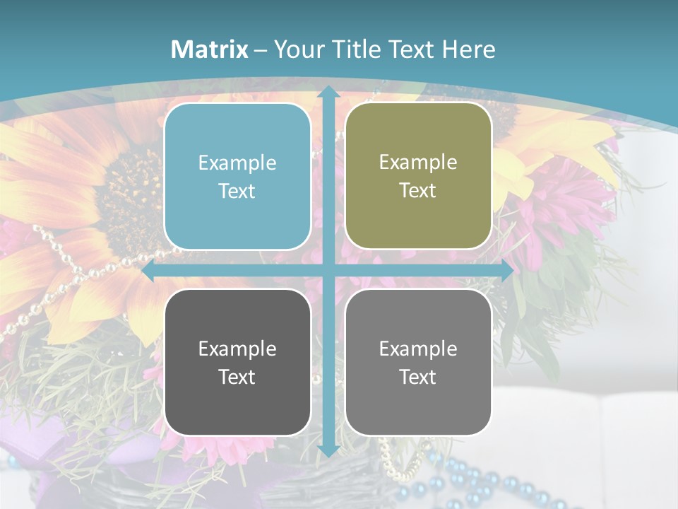 Ronantic Flora Flowers PowerPoint Template