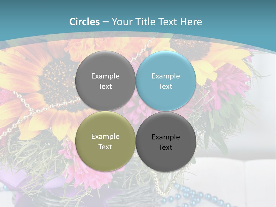 Ronantic Flora Flowers PowerPoint Template