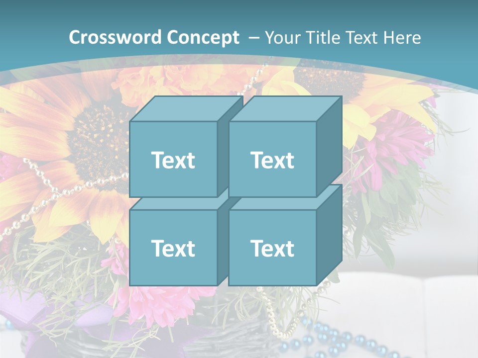 Ronantic Flora Flowers PowerPoint Template