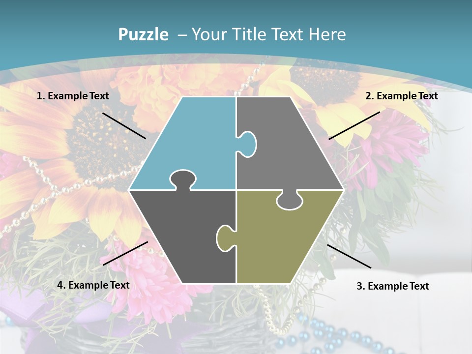 Ronantic Flora Flowers PowerPoint Template