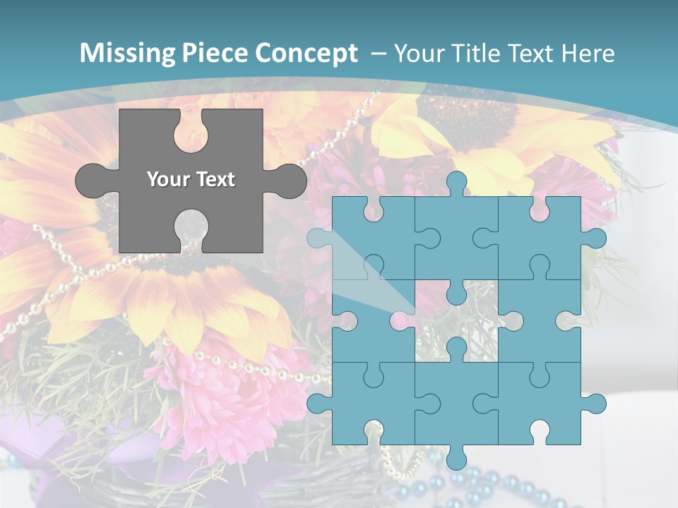 Ronantic Flora Flowers PowerPoint Template