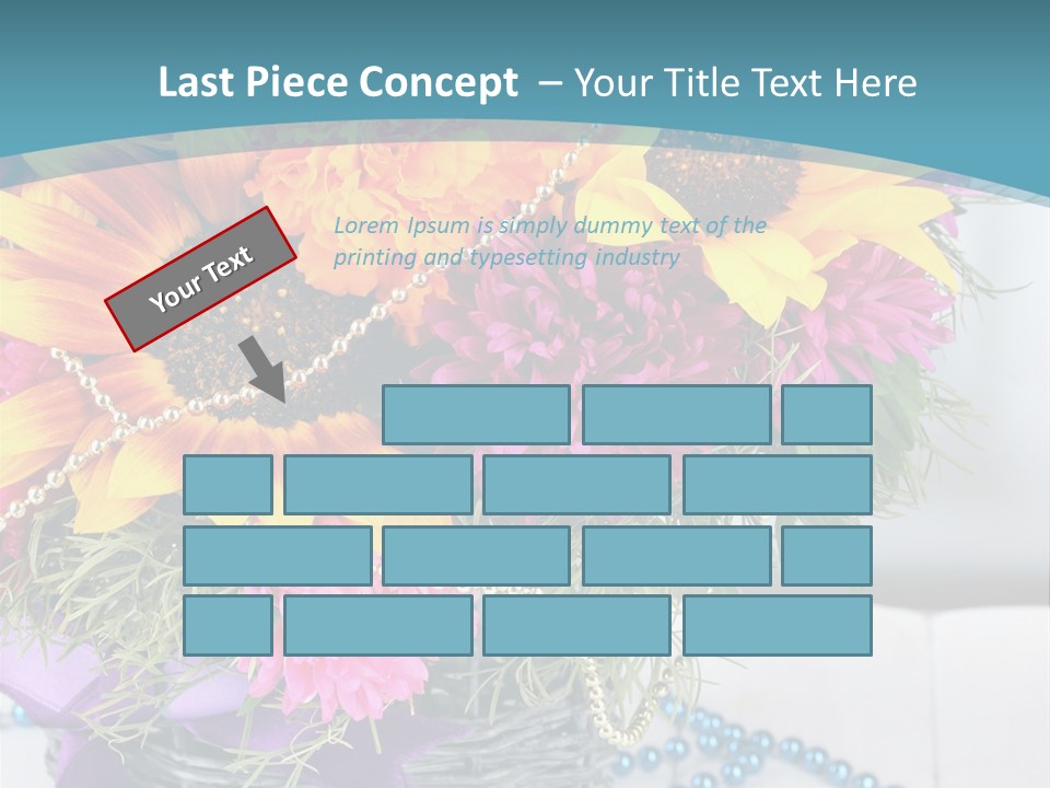 Ronantic Flora Flowers PowerPoint Template