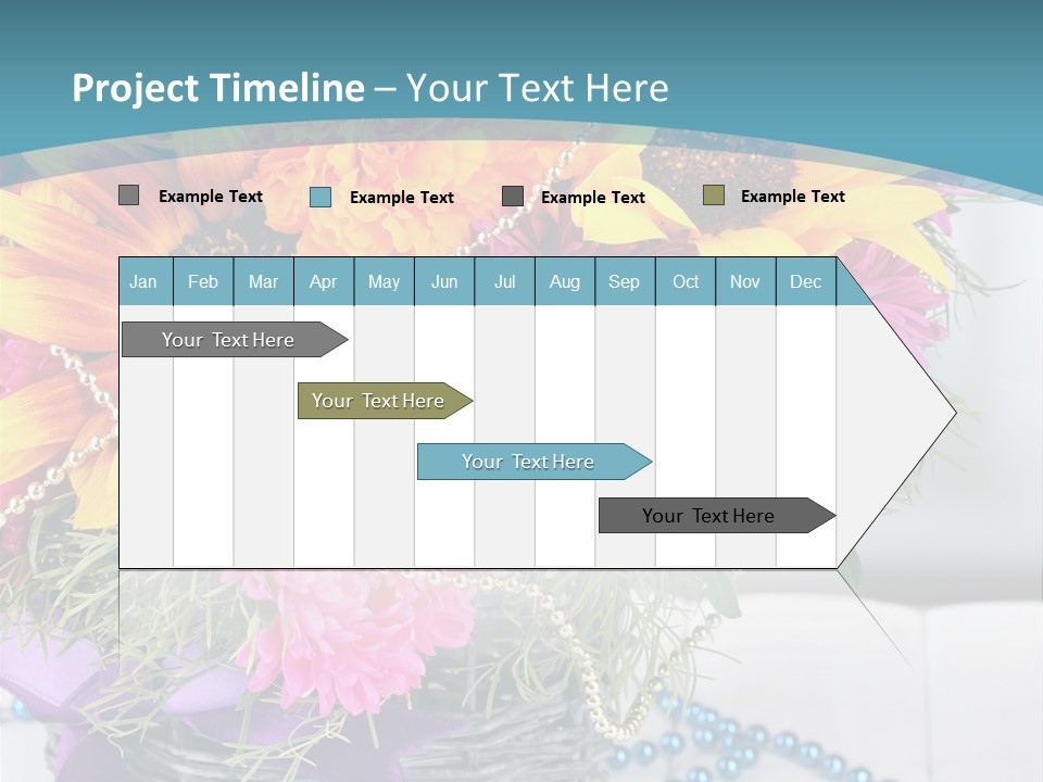 Ronantic Flora Flowers PowerPoint Template