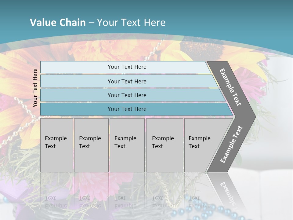 Ronantic Flora Flowers PowerPoint Template