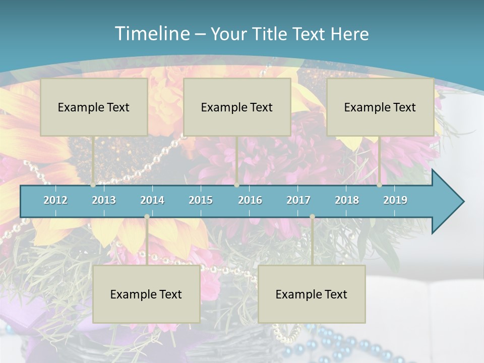Ronantic Flora Flowers PowerPoint Template