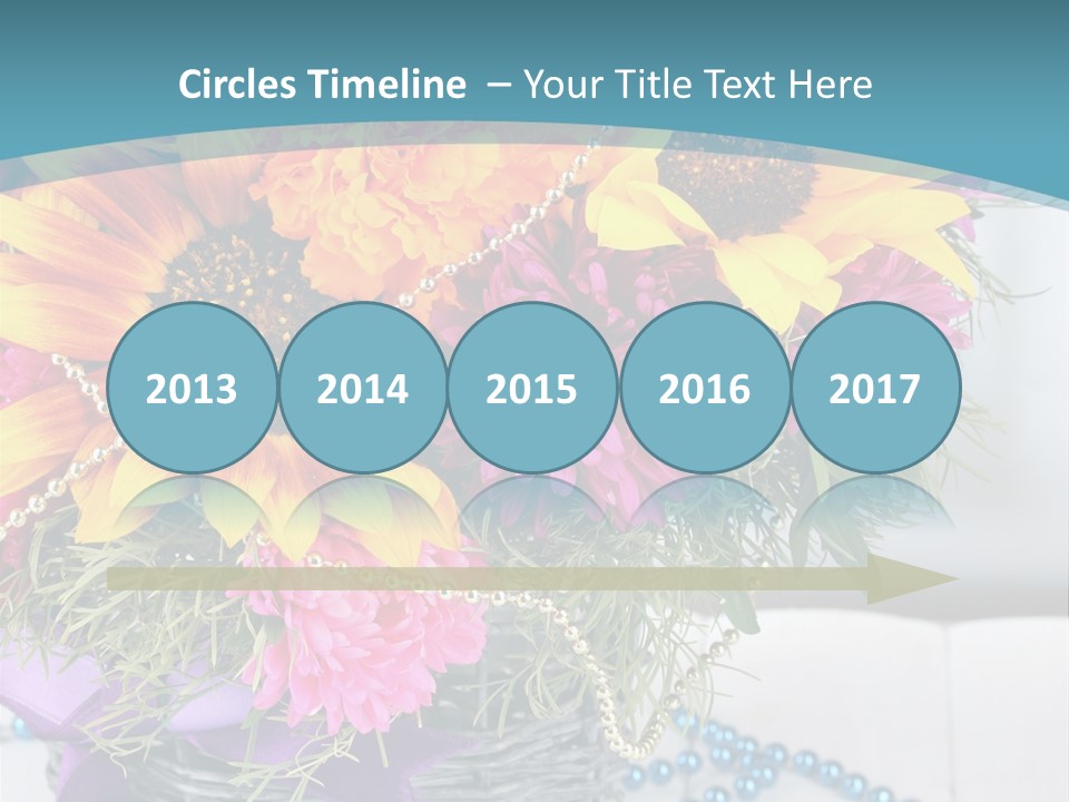 Ronantic Flora Flowers PowerPoint Template