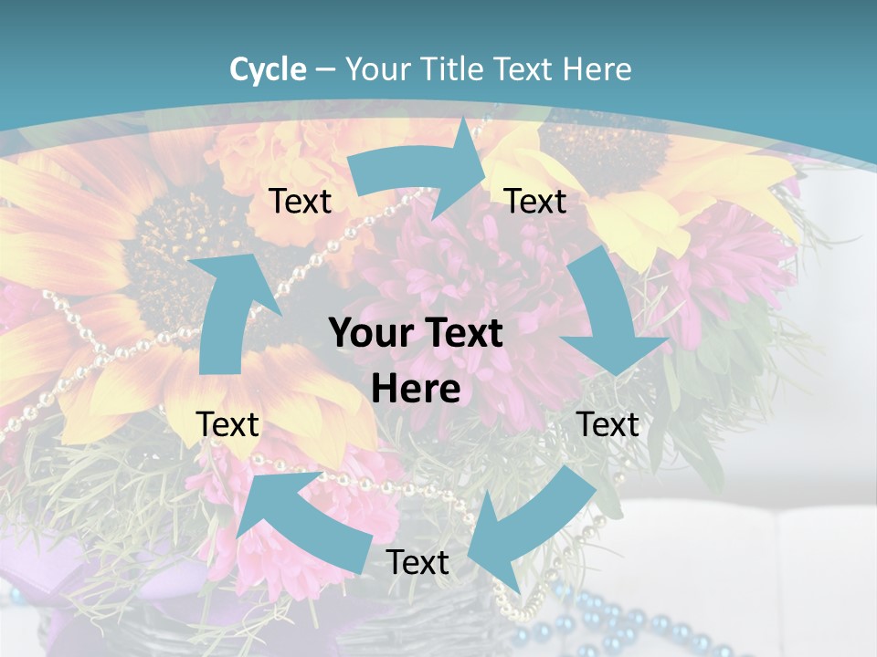 Ronantic Flora Flowers PowerPoint Template