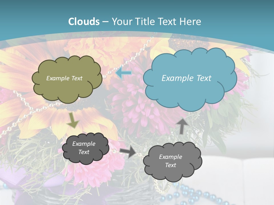 Ronantic Flora Flowers PowerPoint Template