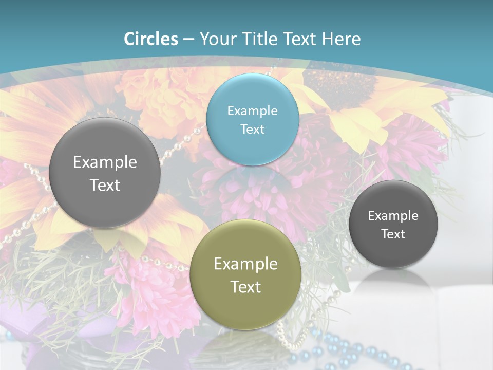 Ronantic Flora Flowers PowerPoint Template