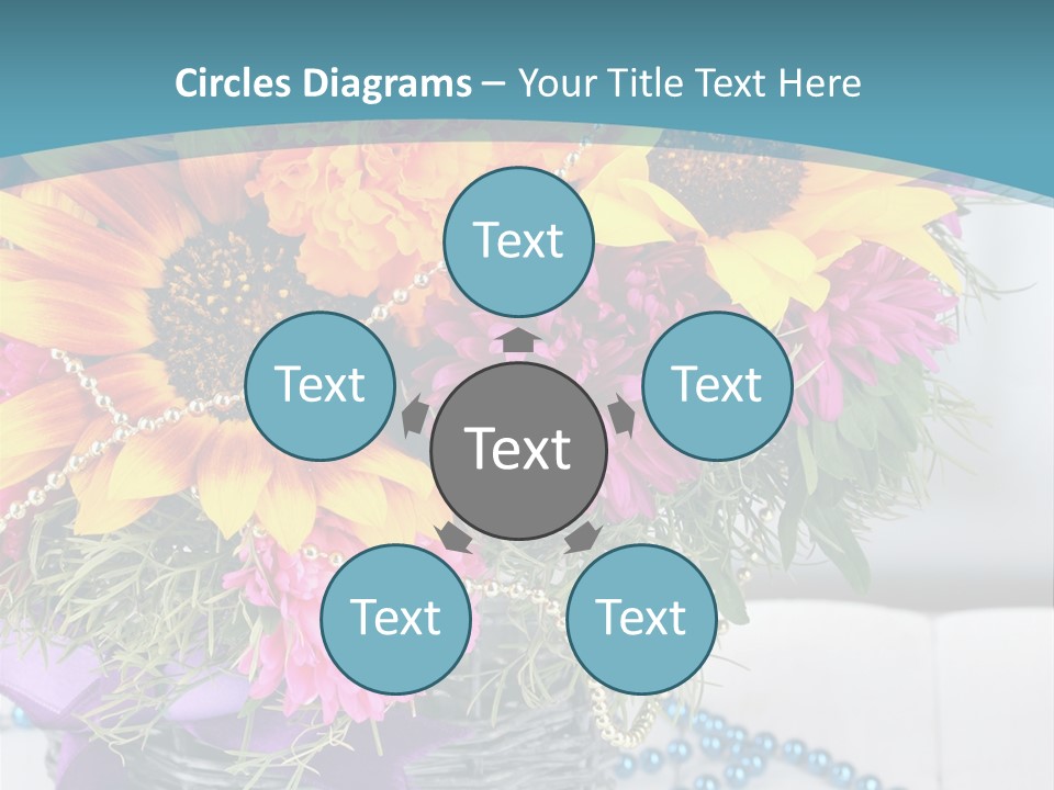 Ronantic Flora Flowers PowerPoint Template