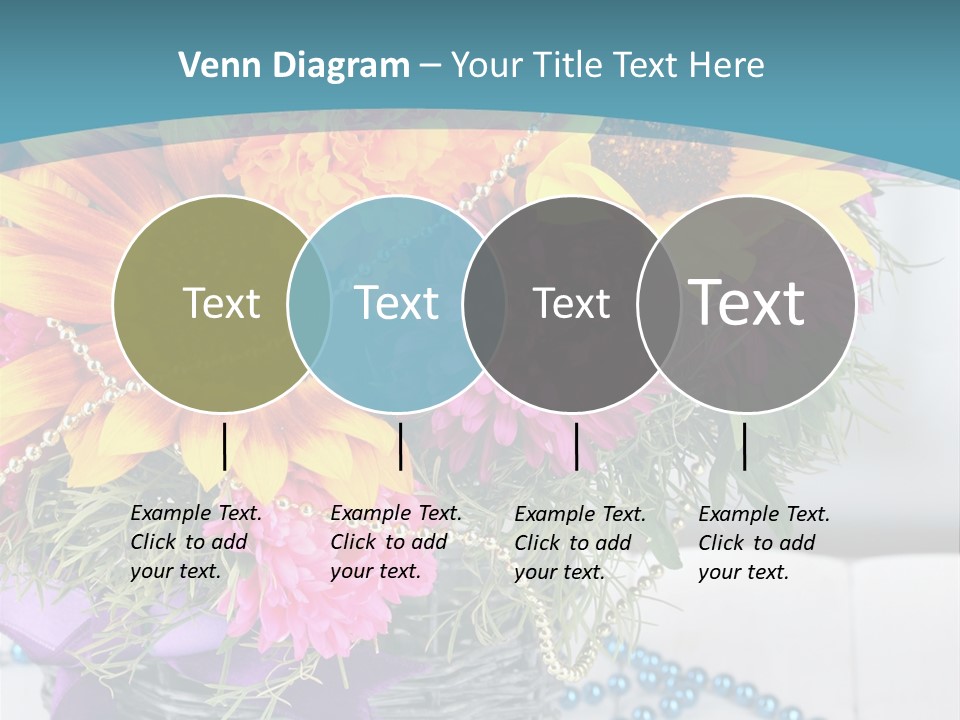 Ronantic Flora Flowers PowerPoint Template