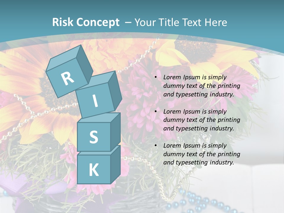 Ronantic Flora Flowers PowerPoint Template