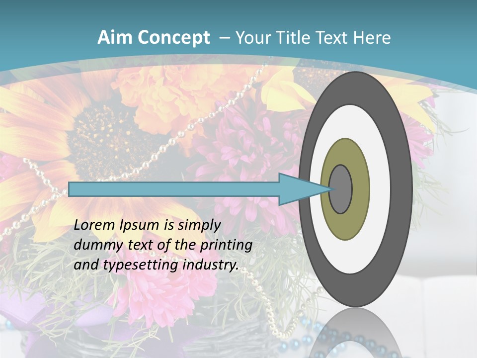 Ronantic Flora Flowers PowerPoint Template