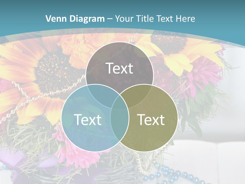 Ronantic Flora Flowers PowerPoint Template