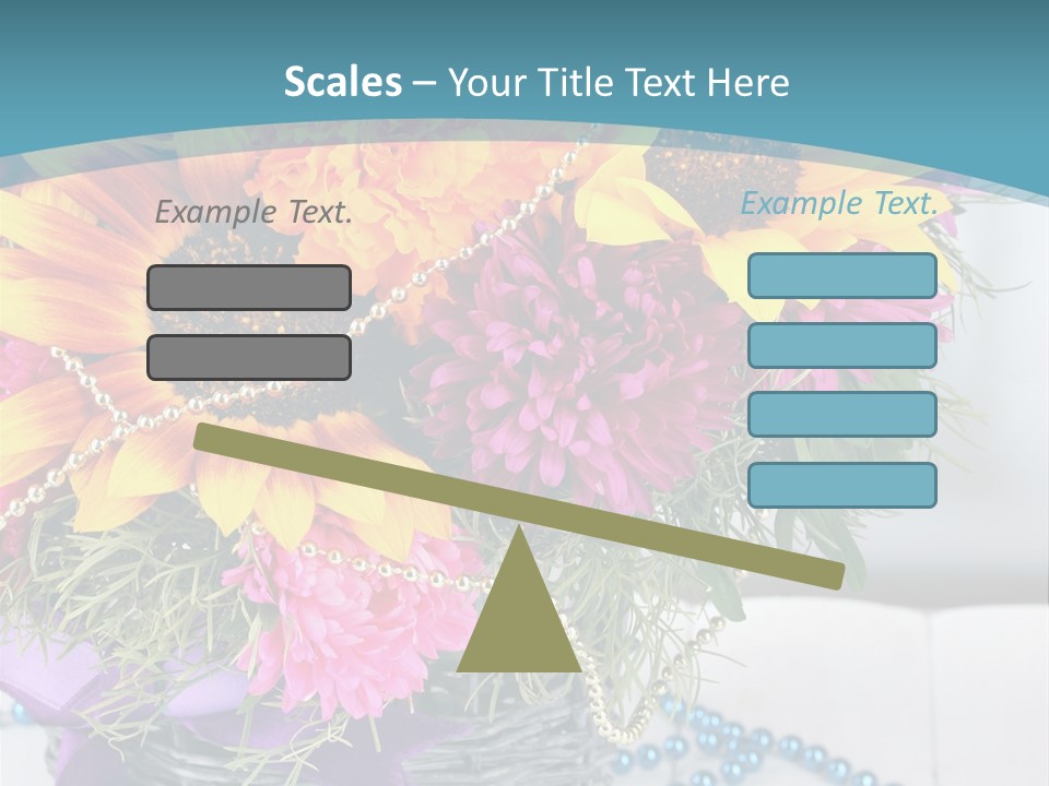 Ronantic Flora Flowers PowerPoint Template