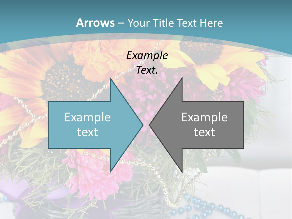 Ronantic Flora Flowers PowerPoint Template