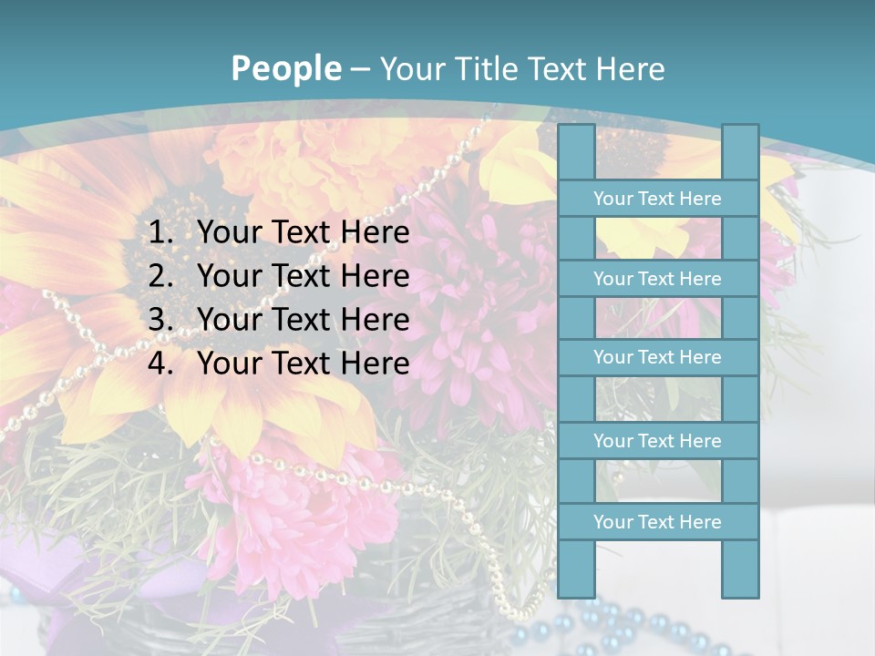 Ronantic Flora Flowers PowerPoint Template