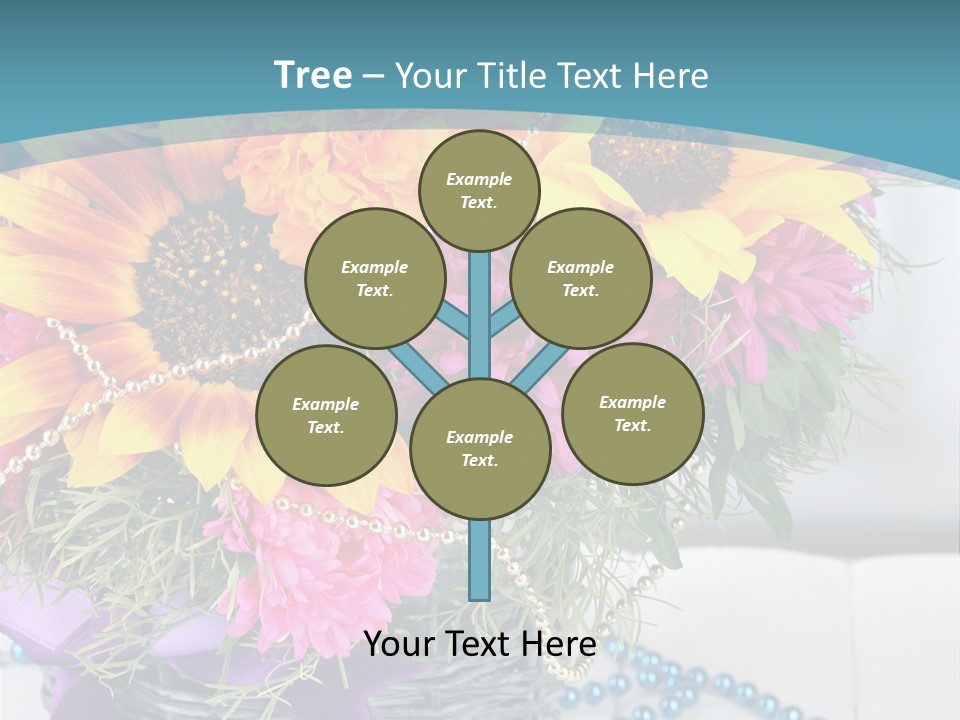 Ronantic Flora Flowers PowerPoint Template