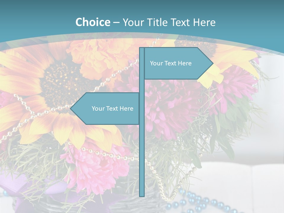 Ronantic Flora Flowers PowerPoint Template